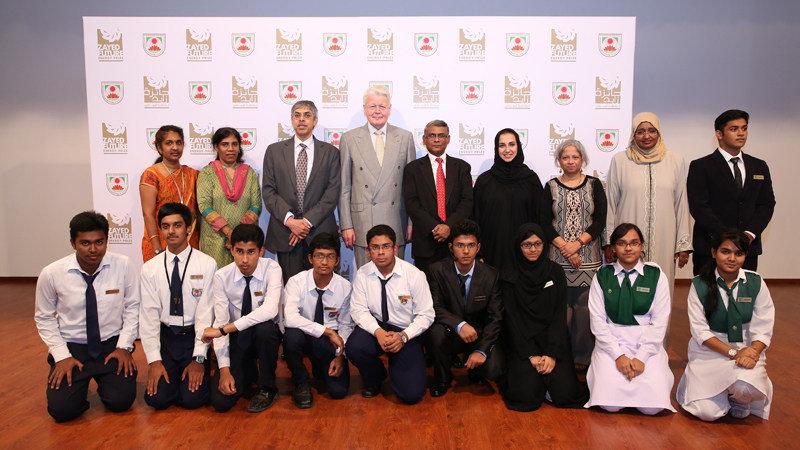 His Excellency Ólafur Ragnar Grímsson, president of the Republic of Iceland and chair of the Zayed Future Energy Prize jury; His Excellency Muhammad I His Excellency Ólafur Ragnar Grímsson, president of the Republic of Iceland and chair of the Zayed Future Energy Prize jury; His Excellency Muhammad I