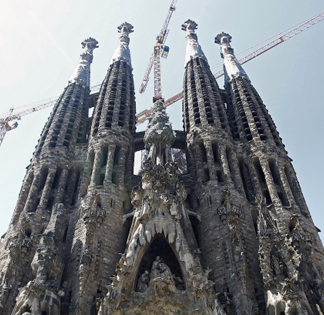 Barcelona’s La Sagrada Familia Basilica is in it's final stages of construction. Barcelona’s La Sagrada Familia Basilica is in it's final stages of construction.