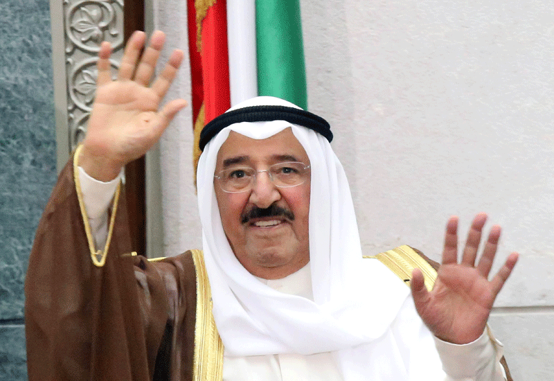 Sheikh Sabah al-Ahmed al-Sabah, Emir of Kuwait. Sheikh Sabah al-Ahmed al-Sabah, Emir of Kuwait.