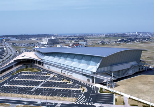 Ishikawa Sports Complex, built by Shimizu in 2008 Ishikawa Sports Complex, built by Shimizu in 2008