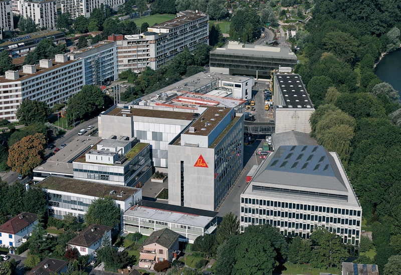 Sika AG's plant in Zurich Sika AG's plant in Zurich