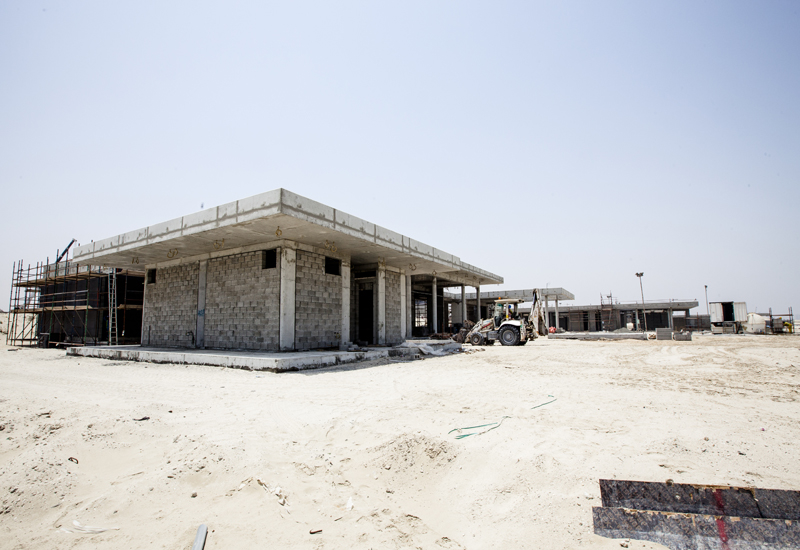 Ajman-based Aims Group has carried out construction work for phase one's golf villas. Ajman-based Aims Group has carried out construction work for phase one's golf villas.