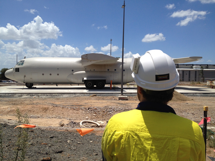 Laing O'Rourke will complete the hat's site testing by the end of this year. Laing O'Rourke will complete the hat's site testing by the end of this year.