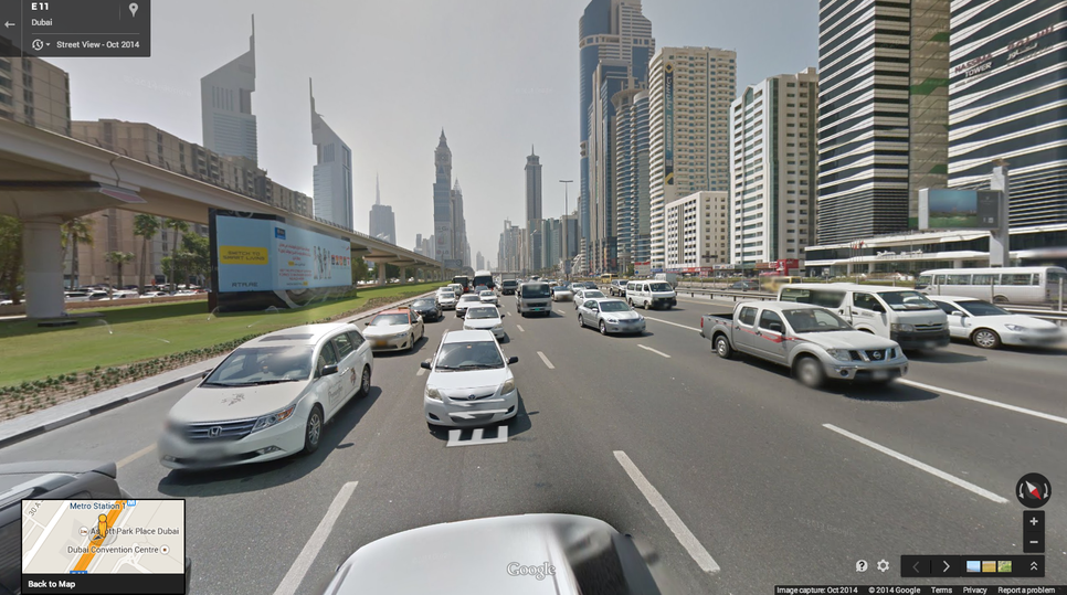 Google Launches Street View In Dubai Business Construction