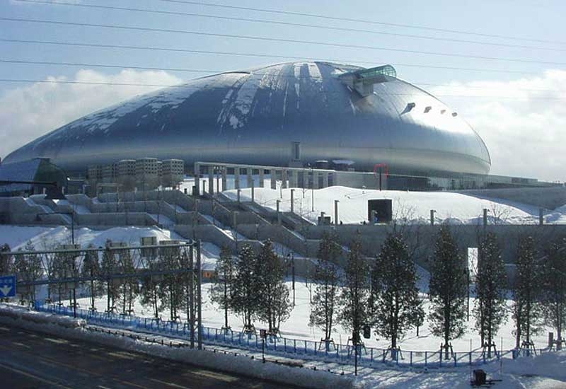 Sapporo Dome, built by Taisei Sapporo Dome, built by Taisei