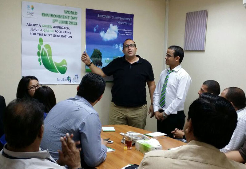 The campaign was organised by the firm’s health, safety, environment and quality department. The campaign was organised by the firm’s health, safety, environment and quality department.