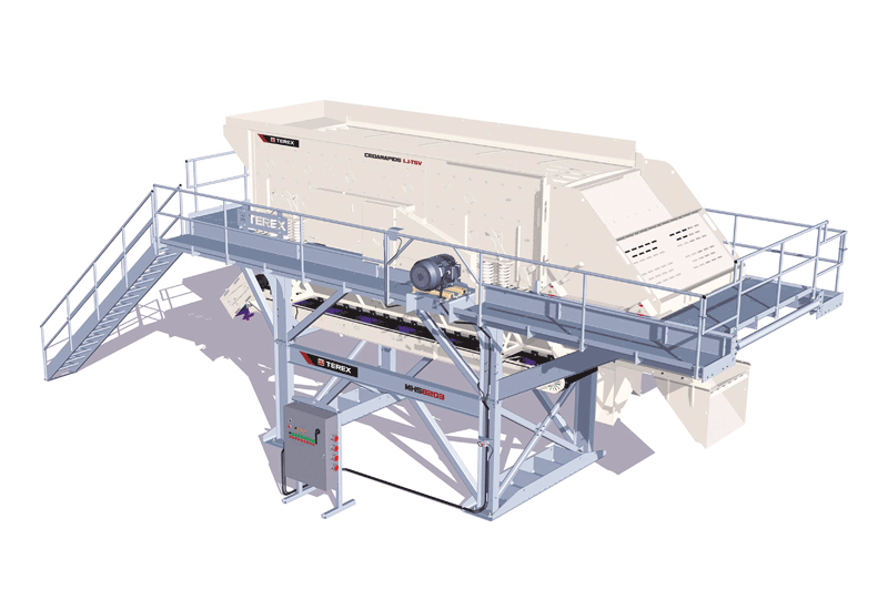 The MHS8203 Horizontal Screen Mode is the largest modular screening unit ever to be released by Terex MPS. The MHS8203 Horizontal Screen Mode is the largest modular screening unit ever to be released by Terex MPS.