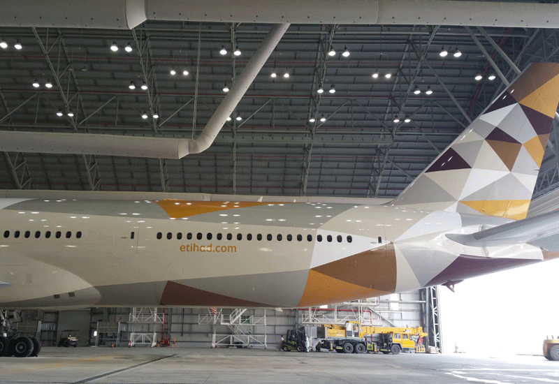 Etihad Airways Engineering has expanded its facility. Etihad Airways Engineering has expanded its facility.
