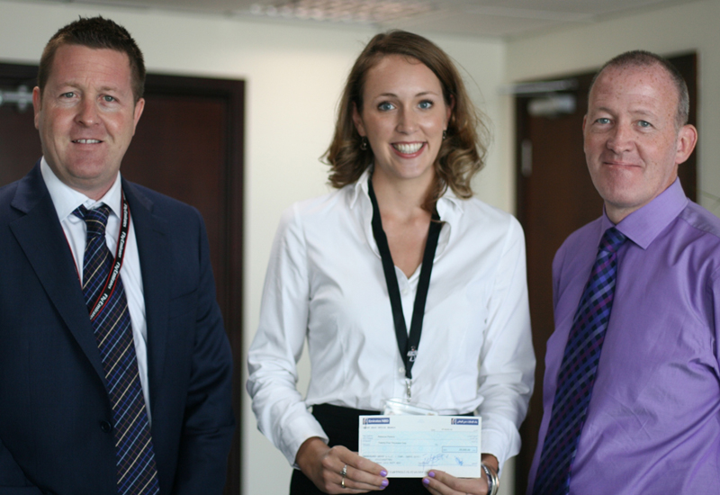 (left-to-right) Transguard Group's John Nolan, Rebecca Perkins and Alastair Johnstone. (left-to-right) Transguard Group's John Nolan, Rebecca Perkins and Alastair Johnstone.