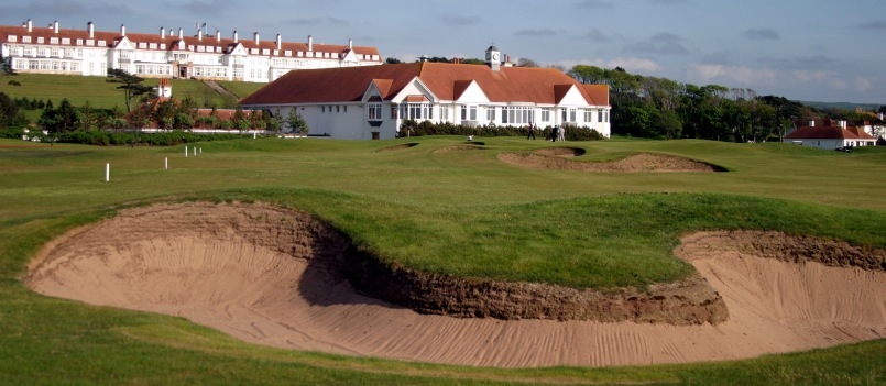 Turnberry, the iconic Scottish golf resort. Turnberry, the iconic Scottish golf resort.