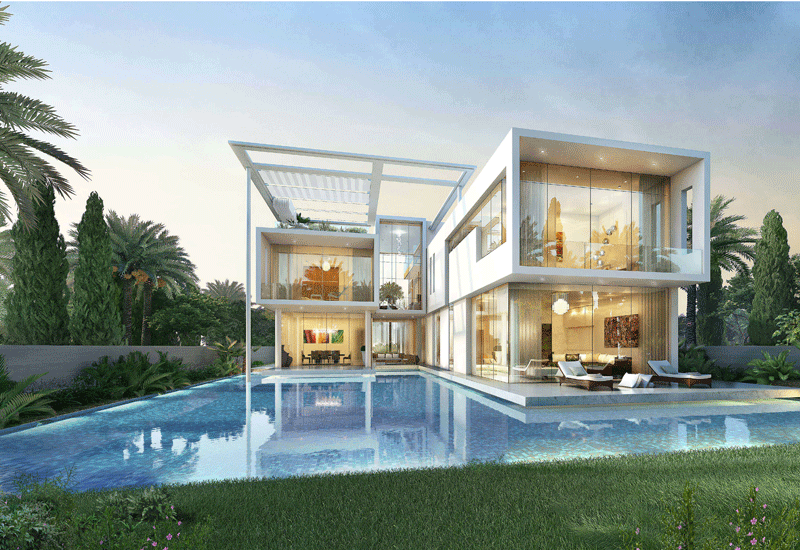 Damac's Akoya Oxygen project will feature luxury villas like this one. Damac's Akoya Oxygen project will feature luxury villas like this one.