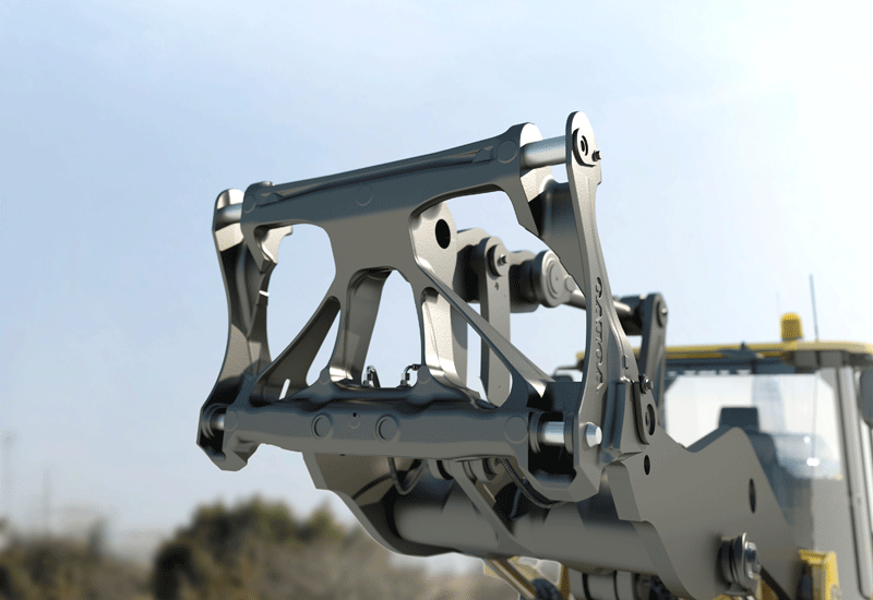 Volvo CE’s latest attachment bracket has been designed to enhance the versatility of the manufacturer’s wheel loader line-up. Volvo CE’s latest attachment bracket has been designed to enhance the versatility of the manufacturer’s wheel loader line-up.