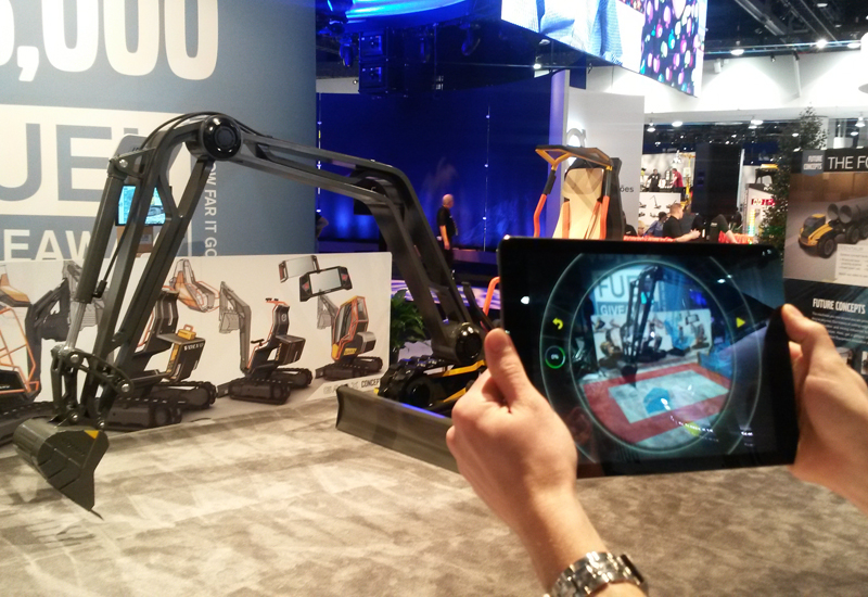 The Volvo GaiaX is a concept excavator that has been designed for the year 2030. The Volvo GaiaX is a concept excavator that has been designed for the year 2030.