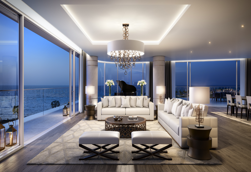 The 104 homes, all with unique floor plans, are located across eight mansions. The 104 homes, all with unique floor plans, are located across eight mansions.