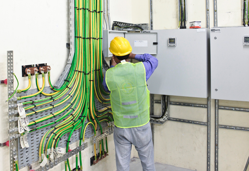 Data centre projects require huge amounts of cabling. Data centre projects require huge amounts of cabling.