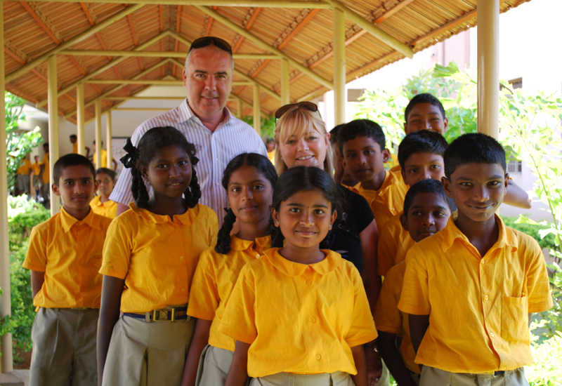 For a better future: The Transguard Group is a supporter of the Christel House School for underprivileged children in Bangalore, India. For a better future: The Transguard Group is a supporter of the Christel House School for underprivileged children in Bangalore, India.