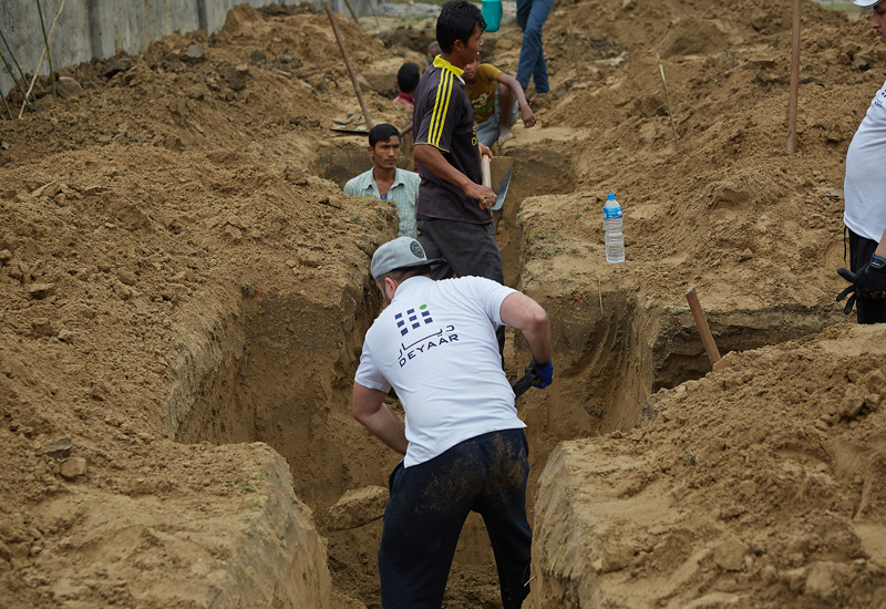 Deyaar has assigned a team of its employees to volunteer their time and effort in supporting the construction of the school. Deyaar has assigned a team of its employees to volunteer their time and effort in supporting the construction of the school.