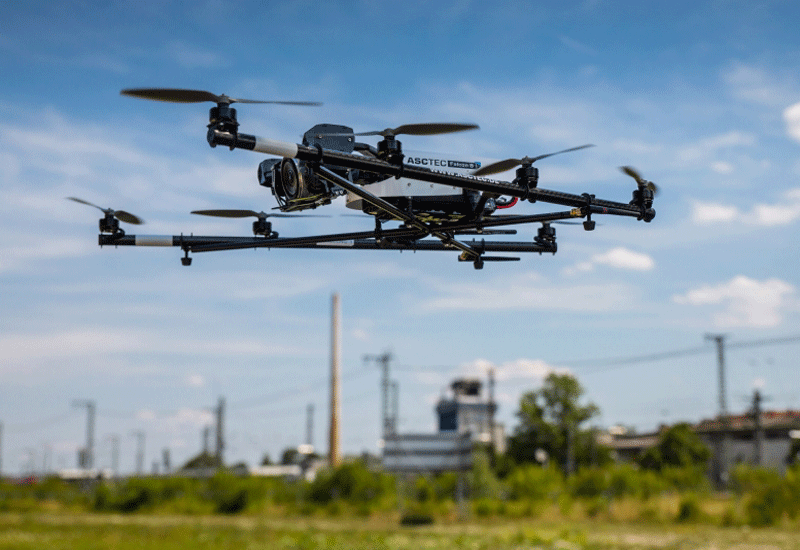 Drones can be used to monitor construction sites. Image Courtesy: Siemens Drones can be used to monitor construction sites. Image Courtesy: Siemens
