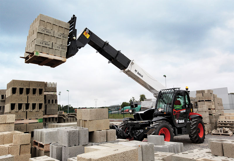 Bobcat's range-topping T40180 telehandler received its global launch at INTERMAT Middle East 2014 in Abu Dhabi, UAE. Bobcat's range-topping T40180 telehandler received its global launch at INTERMAT Middle East 2014 in Abu Dhabi, UAE.