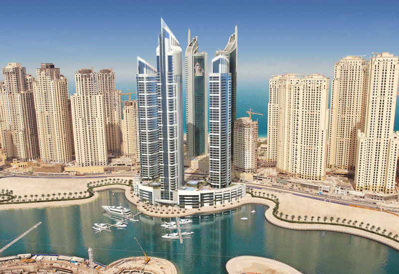 A file image of the InterContinental Dubai Marina. A file image of the InterContinental Dubai Marina.