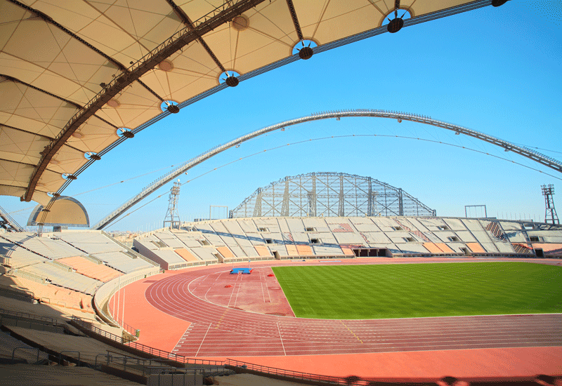 Khalifa International Stadium. Khalifa International Stadium.