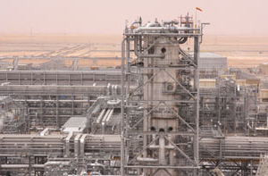 Khurais oil field. Khurais oil field.