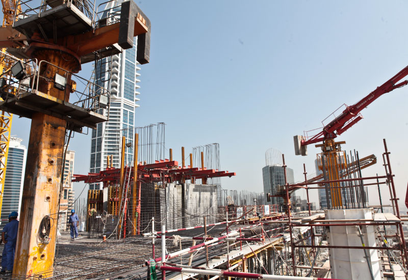 The four-level roof structure takes shape on top of the building. It will contain a glass boardroom. The four-level roof structure takes shape on top of the building. It will contain a glass boardroom.