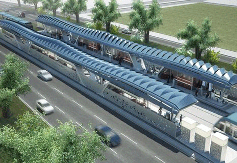 The Lusail Light Rail Transit System in Qatar. The Lusail Light Rail Transit System in Qatar.