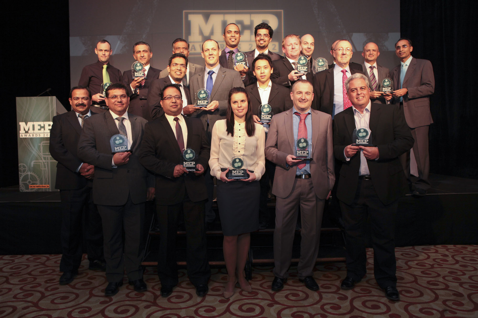 The winners of the 2012 MEP Middle East awards. The winners of the 2012 MEP Middle East awards.