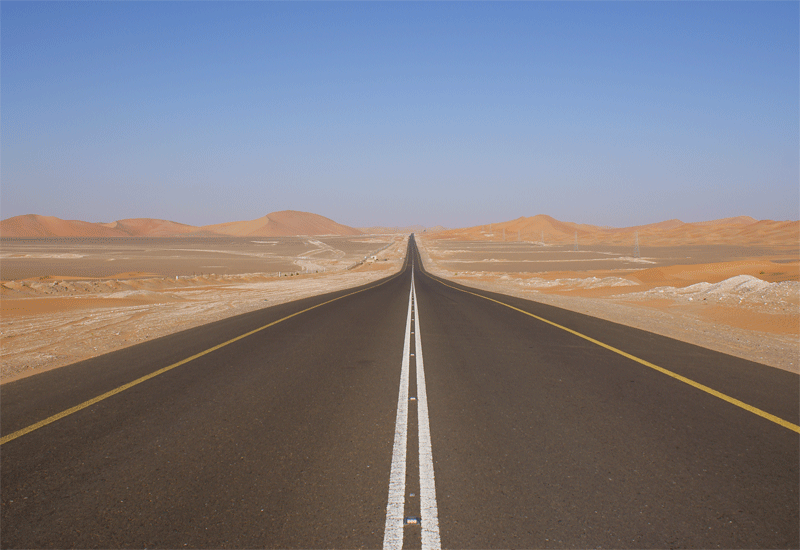 Saudi Arabia is investing in its road infrastructure. Saudi Arabia is investing in its road infrastructure.