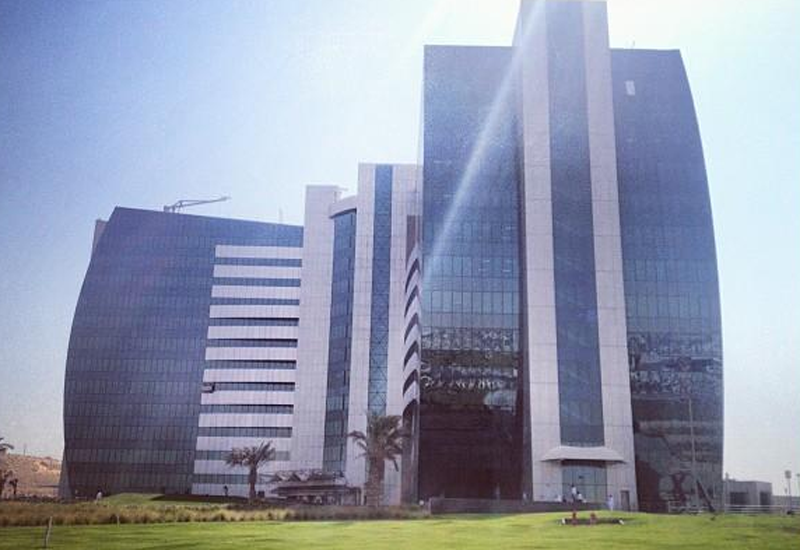 Saudi Aramco's Al-Midra Tower in Dhahran. Saudi Aramco's Al-Midra Tower in Dhahran.