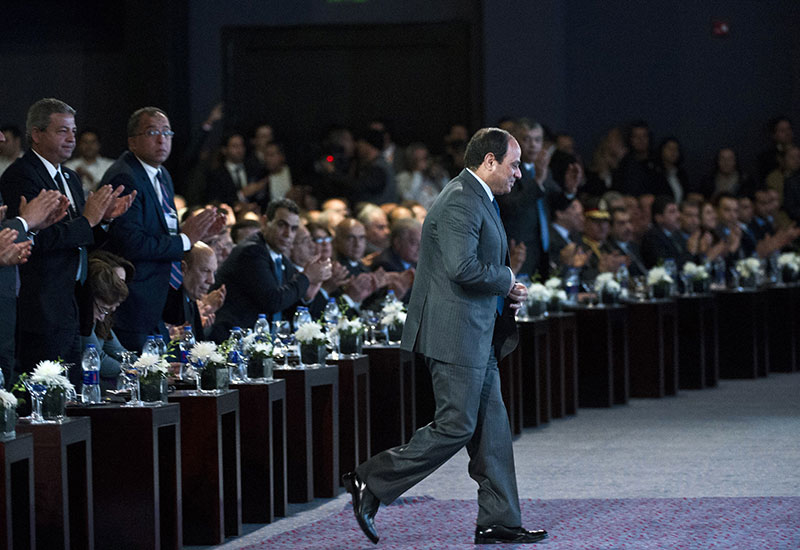 President Abdel Fattah Al-Sisi has managed to sell his vision of a new Egypt to investors worldwide. President Abdel Fattah Al-Sisi has managed to sell his vision of a new Egypt to investors worldwide.