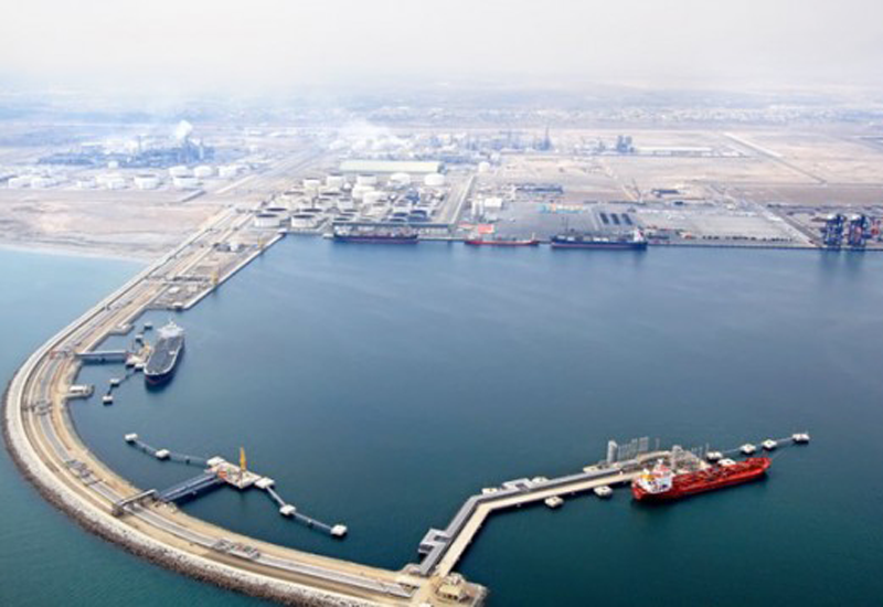 Sohar port. Sohar port.