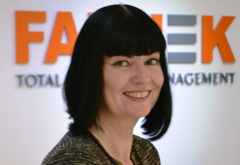 Suzanne Robinson, sales & marketing manager at Farnek. Suzanne Robinson, sales & marketing manager at Farnek.