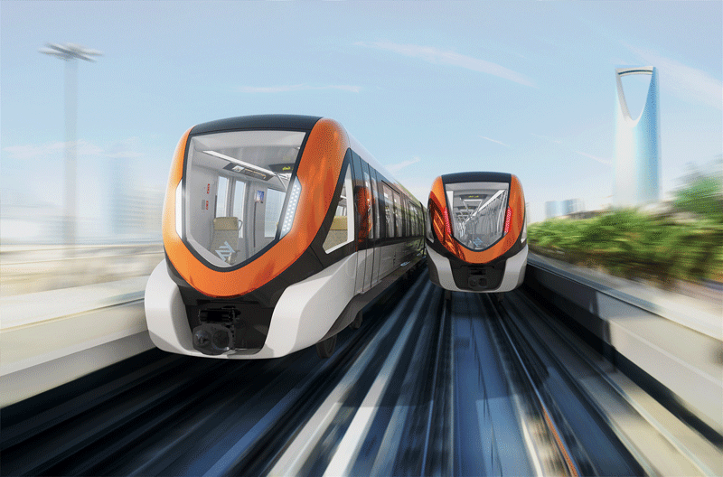 Exterior design of the INNOVIA Metro 300, which will service Line 3 in the Kingdom of Saudi Arabia's capital Riyadh. Exterior design of the INNOVIA Metro 300, which will service Line 3 in the Kingdom of Saudi Arabia's capital Riyadh.