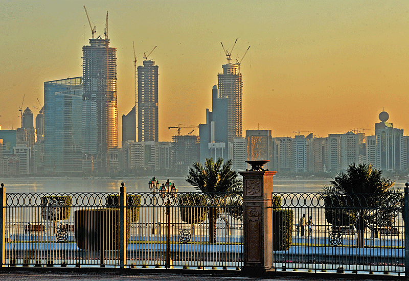 The UAE capital of Abu Dhabi. The UAE capital of Abu Dhabi.