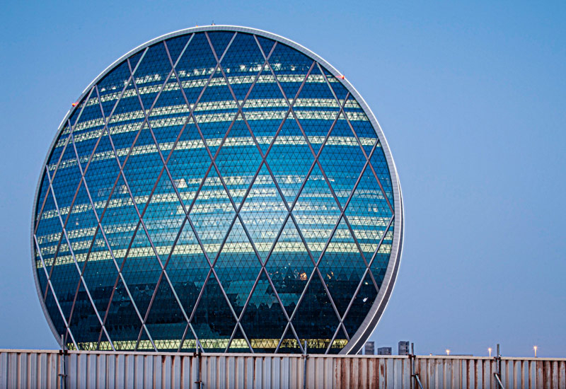 Aldar's headquarters on the outskirts of Abu Dhabi. Aldar's headquarters on the outskirts of Abu Dhabi.