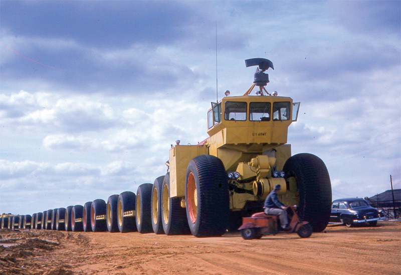 LETOURNEAU'S LEGACY The Dean of Earthmoving registered 299 patents. LETOURNEAU'S LEGACY The Dean of Earthmoving registered 299 patents.