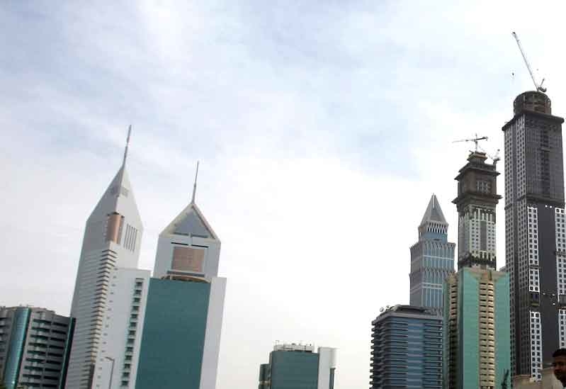 Business Bay in November 2009. Photo: Karim Sahib/AFP/Getty Images. Business Bay in November 2009. Photo: Karim Sahib/AFP/Getty Images.