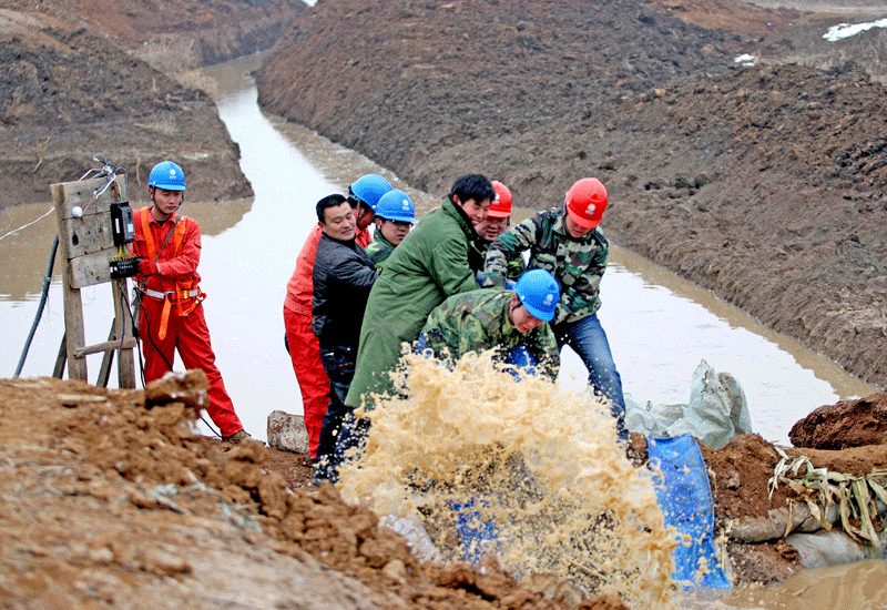 China is to sink $9.3b in to water projects over the next four years. Photo: Getty China is to sink $9.3b in to water projects over the next four years. Photo: Getty