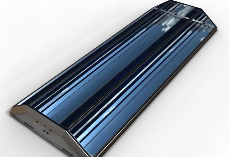 An example of a Chromasun solar panel An example of a Chromasun solar panel