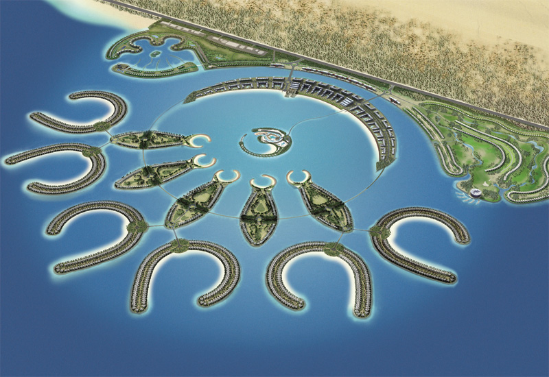 A rendering of Durrat Al Bahrain. A rendering of Durrat Al Bahrain.