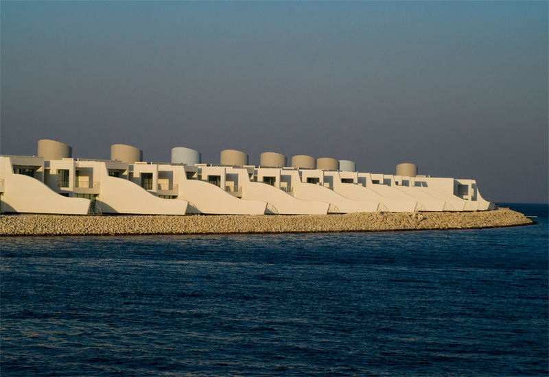 The project is split into precincts that are at different stages of construction through different contractors. Here the varied-height buildings of Pr The project is split into precincts that are at different stages of construction through different contractors. Here the varied-height buildings of Pr