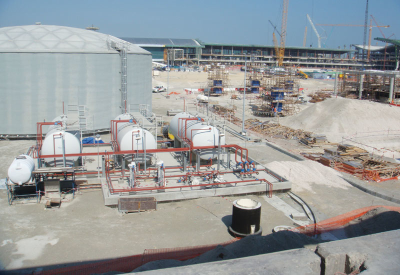 The New Doha International Airport in Qatar. The New Doha International Airport in Qatar.