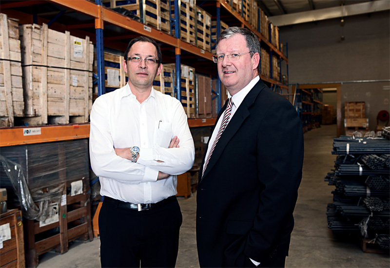VSL Middle East GM Dominique Droniou and deputy GM Stephen Burke VSL Middle East GM Dominique Droniou and deputy GM Stephen Burke