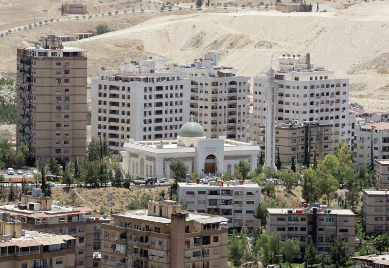 Khams Shamat is 17km west of Damascus in Syria (picture). Getty Images Khams Shamat is 17km west of Damascus in Syria (picture). Getty Images