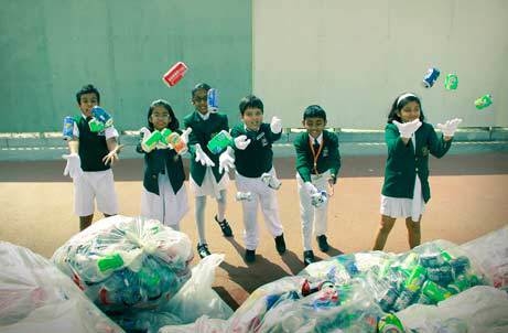 Cans being collected on EEG's Can Collection Day. Cans being collected on EEG's Can Collection Day.