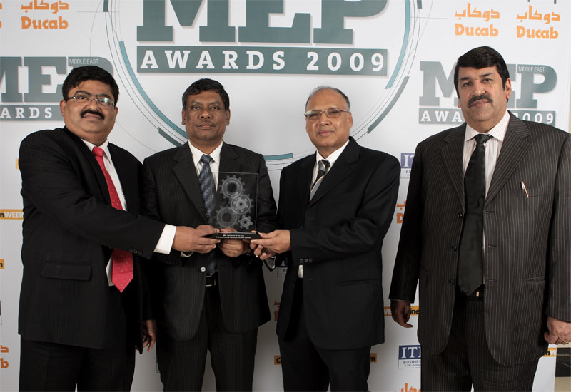 The ETA M&E team at the 2009 MEP Awards (K.M. Jegabber is second from the left). The ETA M&E team at the 2009 MEP Awards (K.M. Jegabber is second from the left).