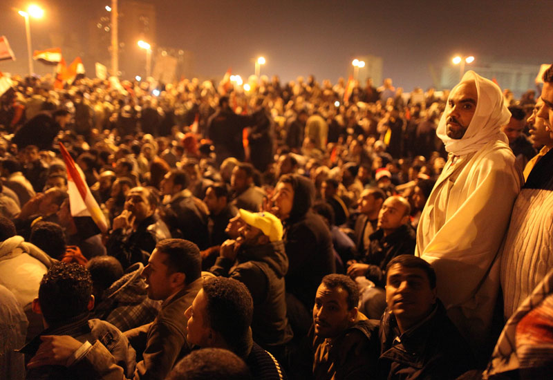 Protesters in Cairo. Picture: Getty Images. Protesters in Cairo. Picture: Getty Images.