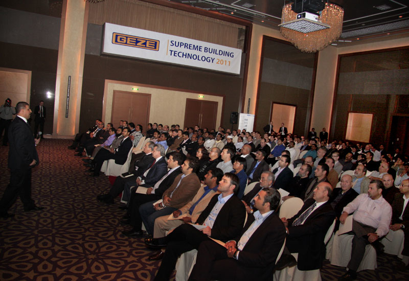 A GEZE product seminar in Qatar. A GEZE product seminar in Qatar.